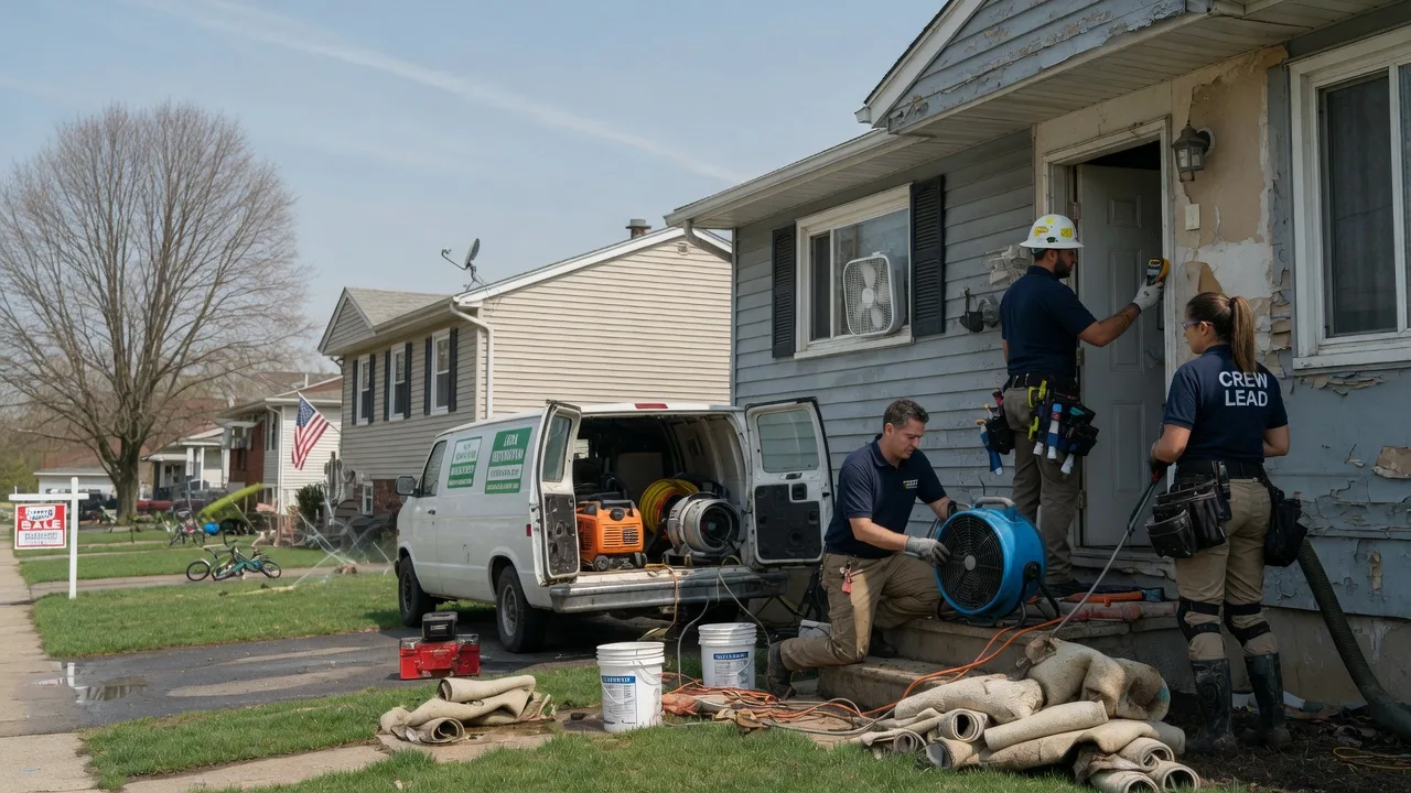 Flood Cleanup in West Sunbury, PA near me